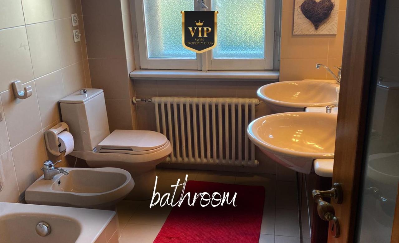 Charming 2 Bedrooms Apartment I Ca Gialla Stabio Eksteriør billede